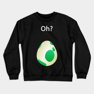 Monster GO - Egg [White Text] Crewneck Sweatshirt